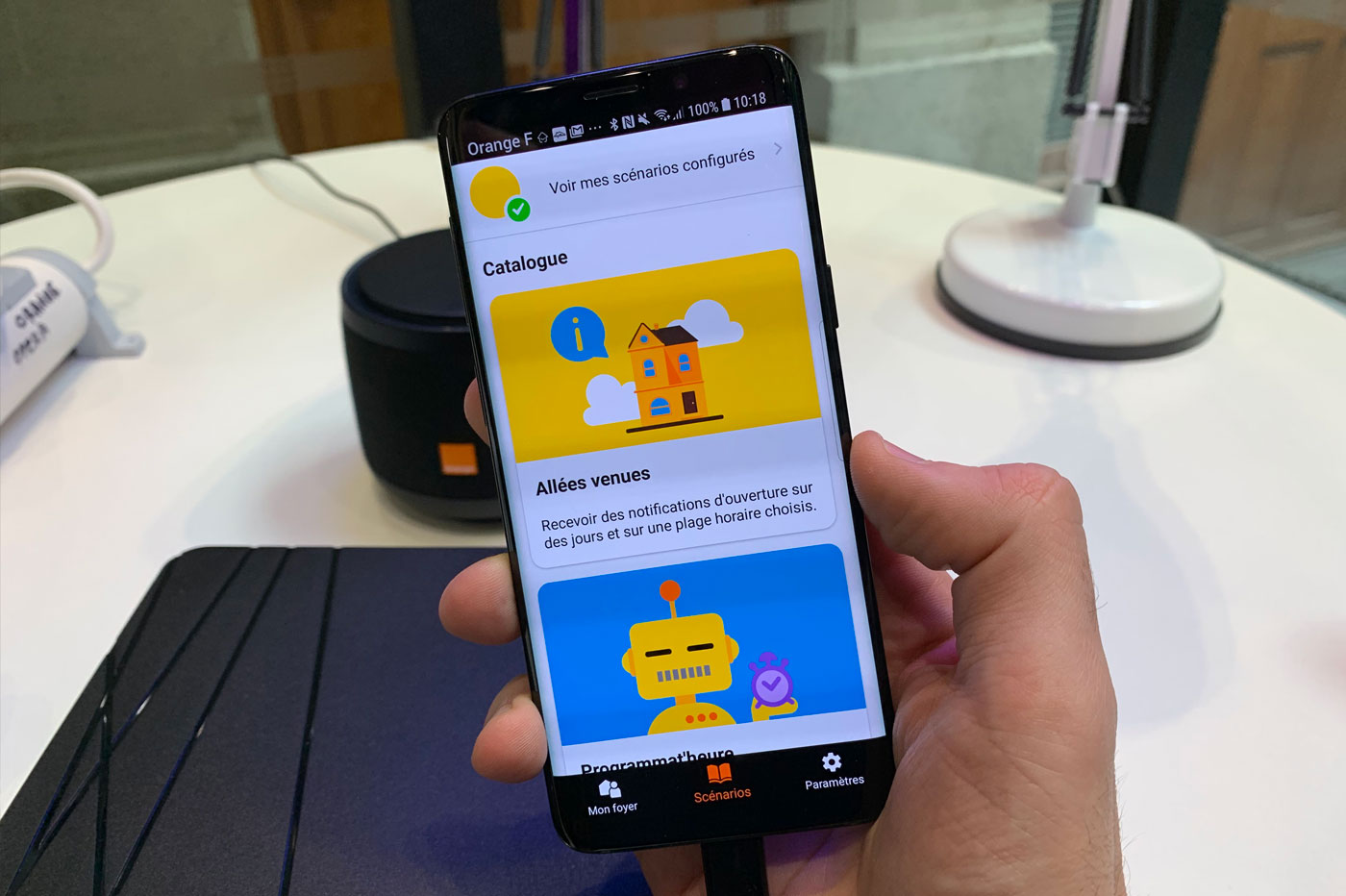 L'application Maison Connectée Orange