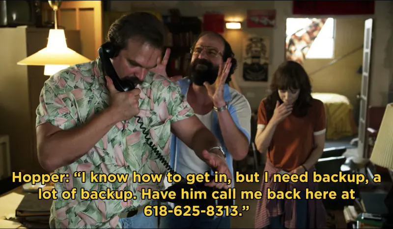 Tease Numéro Stranger Things