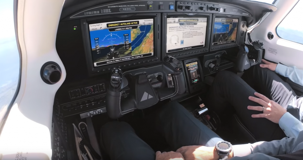 Avion Garmin autoland