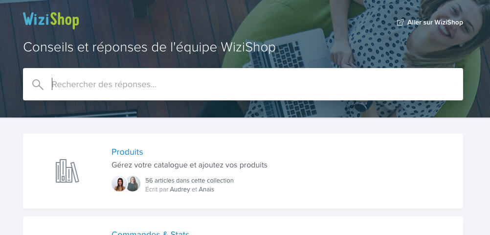 Aide WiziShop