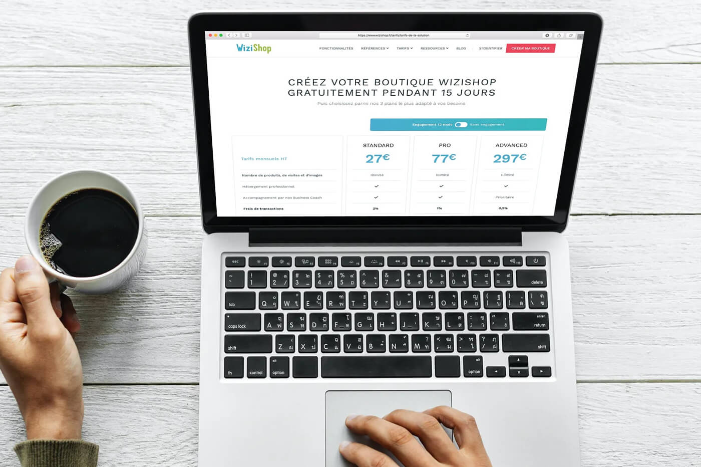Forfaits WiziShop