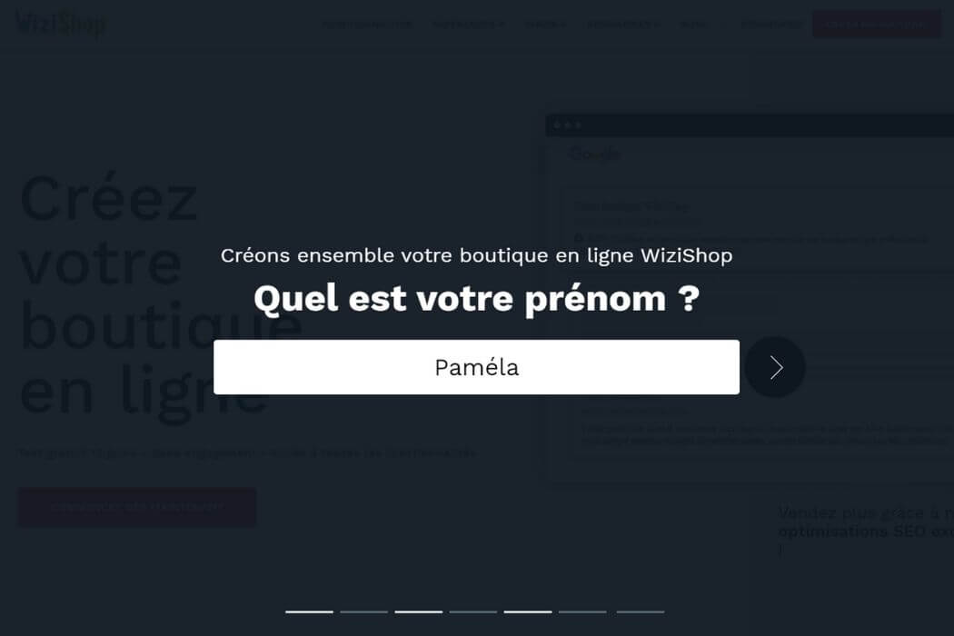 Inscription WiziShop