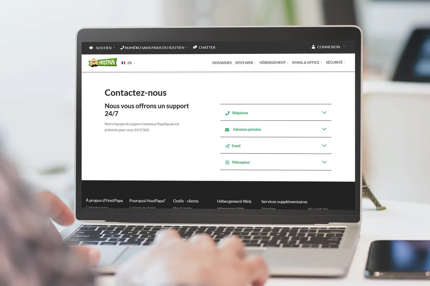 Présentation Support Client HostPapa