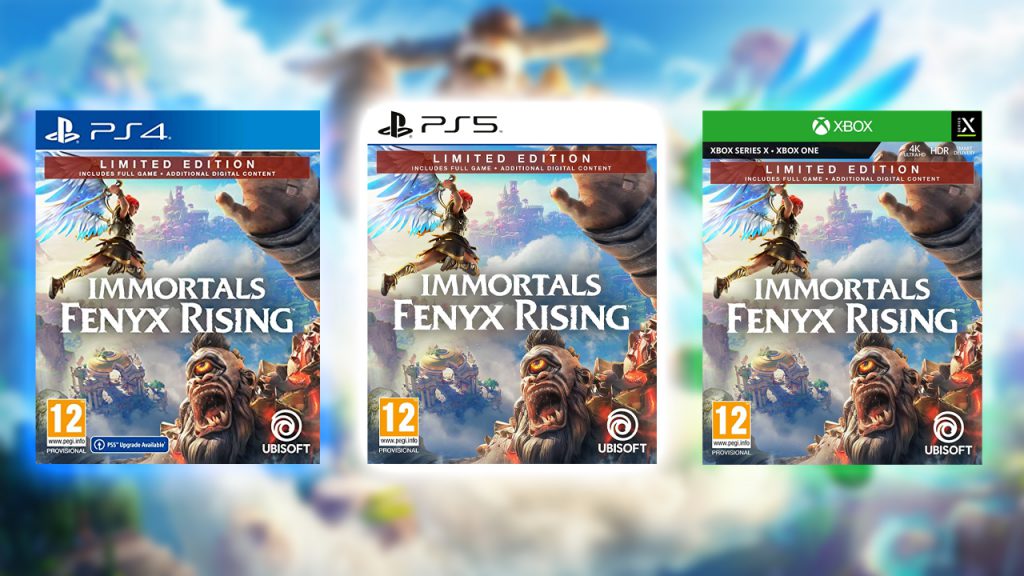 Jeu PS4 Immortals Fenyx Rising - Version Anglaise - En Très Bon état (TBE)
