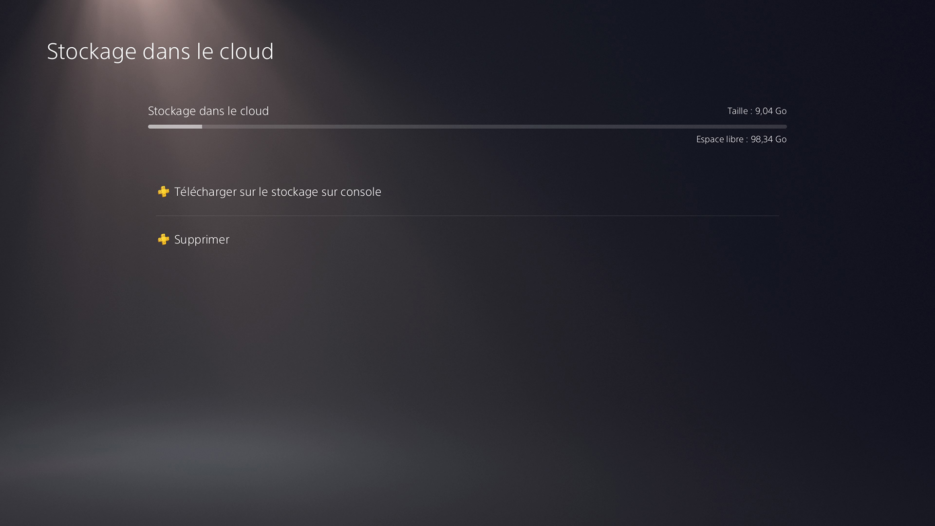 Transfert Sauvegardes PS4 vers PS5