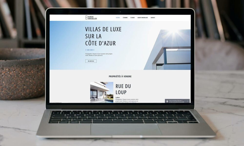 Créer site Internet immobilier