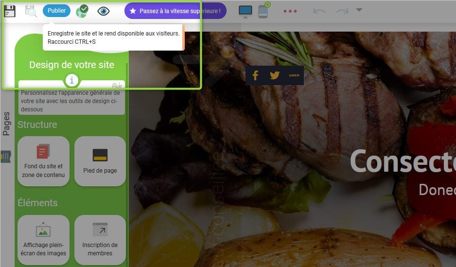 Publication site SiteW