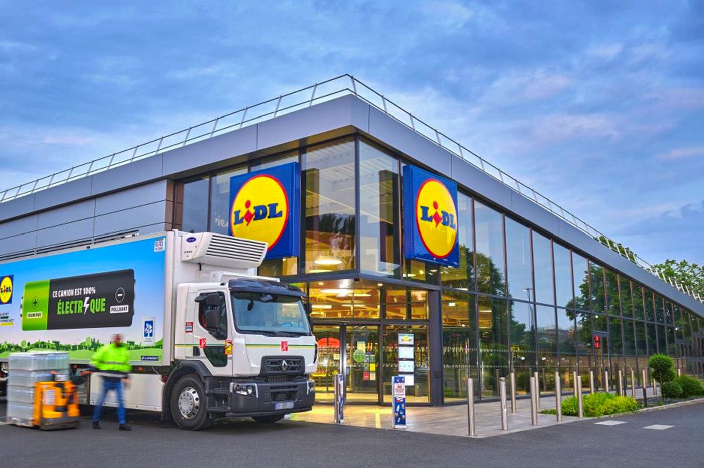 magasin Lidl hard discount