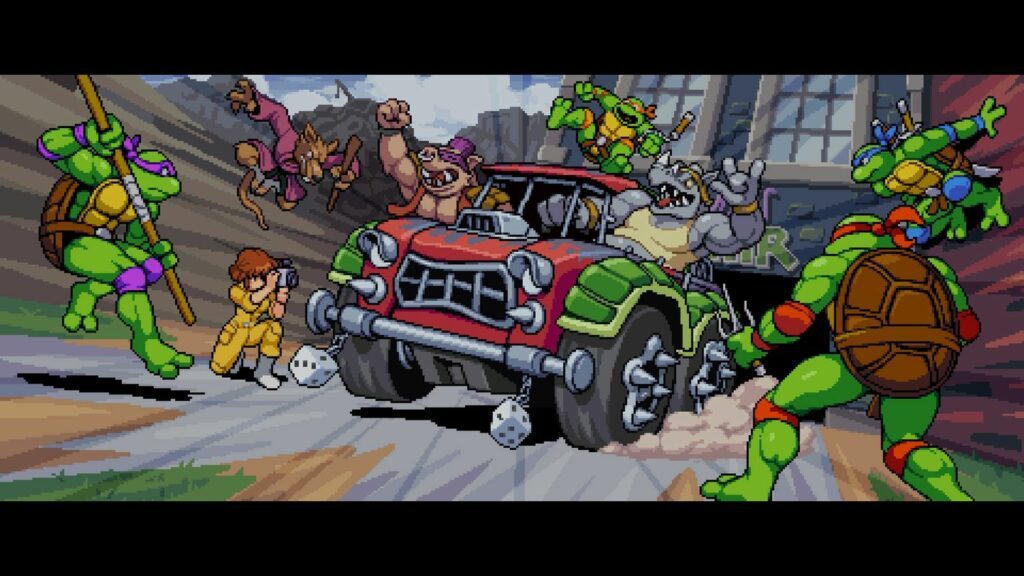 Véhicule Shreddermobile Tortues Ninja – Playmates 1991 – Occasion
