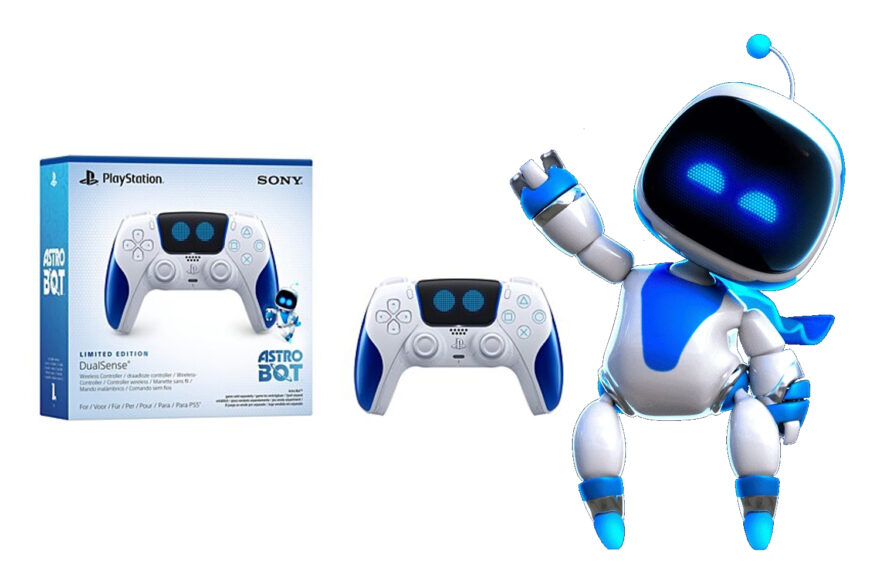 Manette PS5 DualSense Édition Limitée Astro Bot - Neuve Scellée