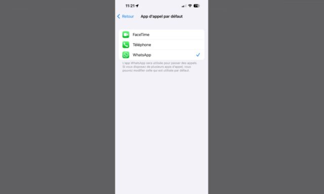 iPhone : comment faire de WhatsApp votre application de messagerie et d
