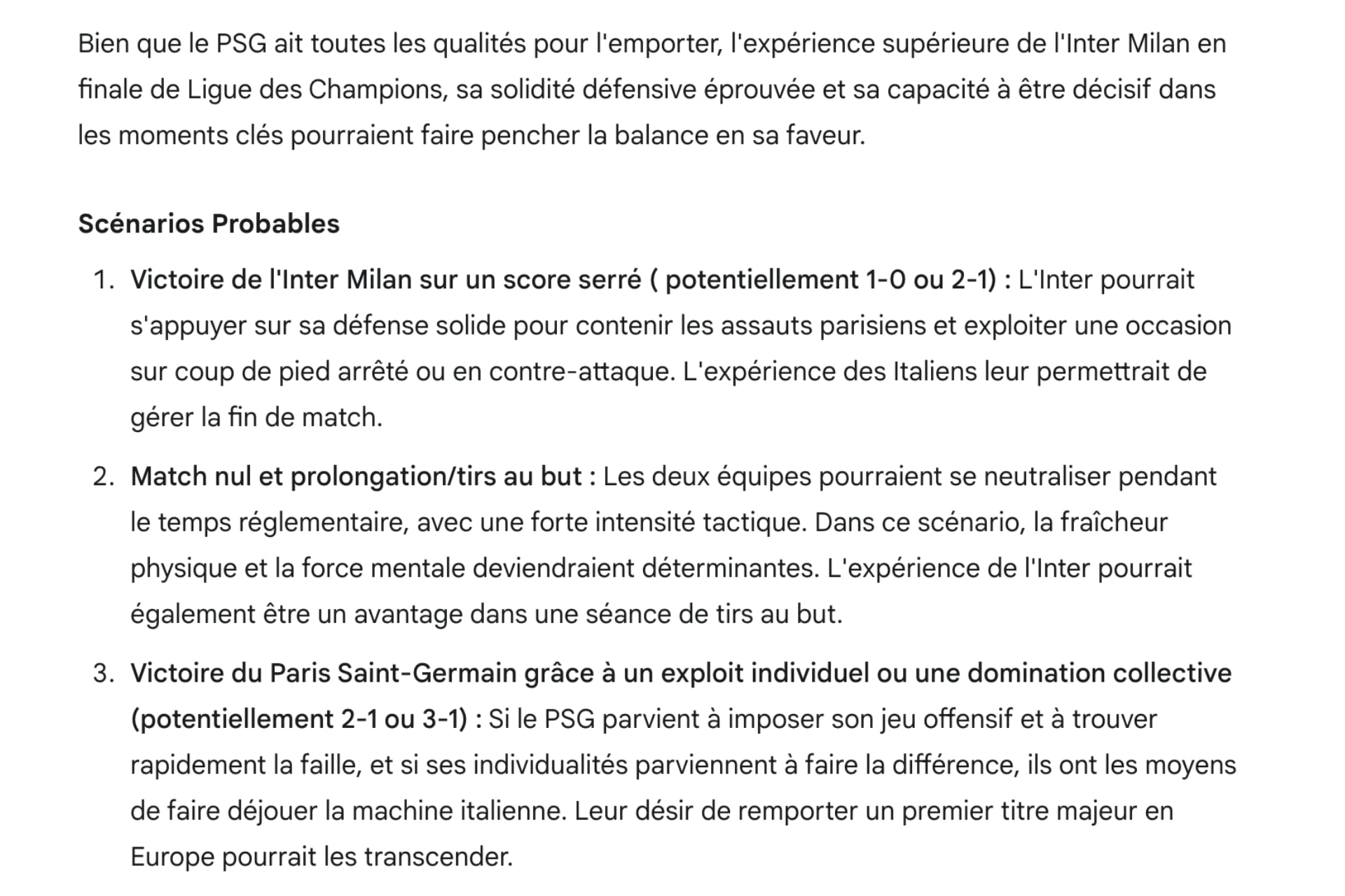 Psg Inter Gemini