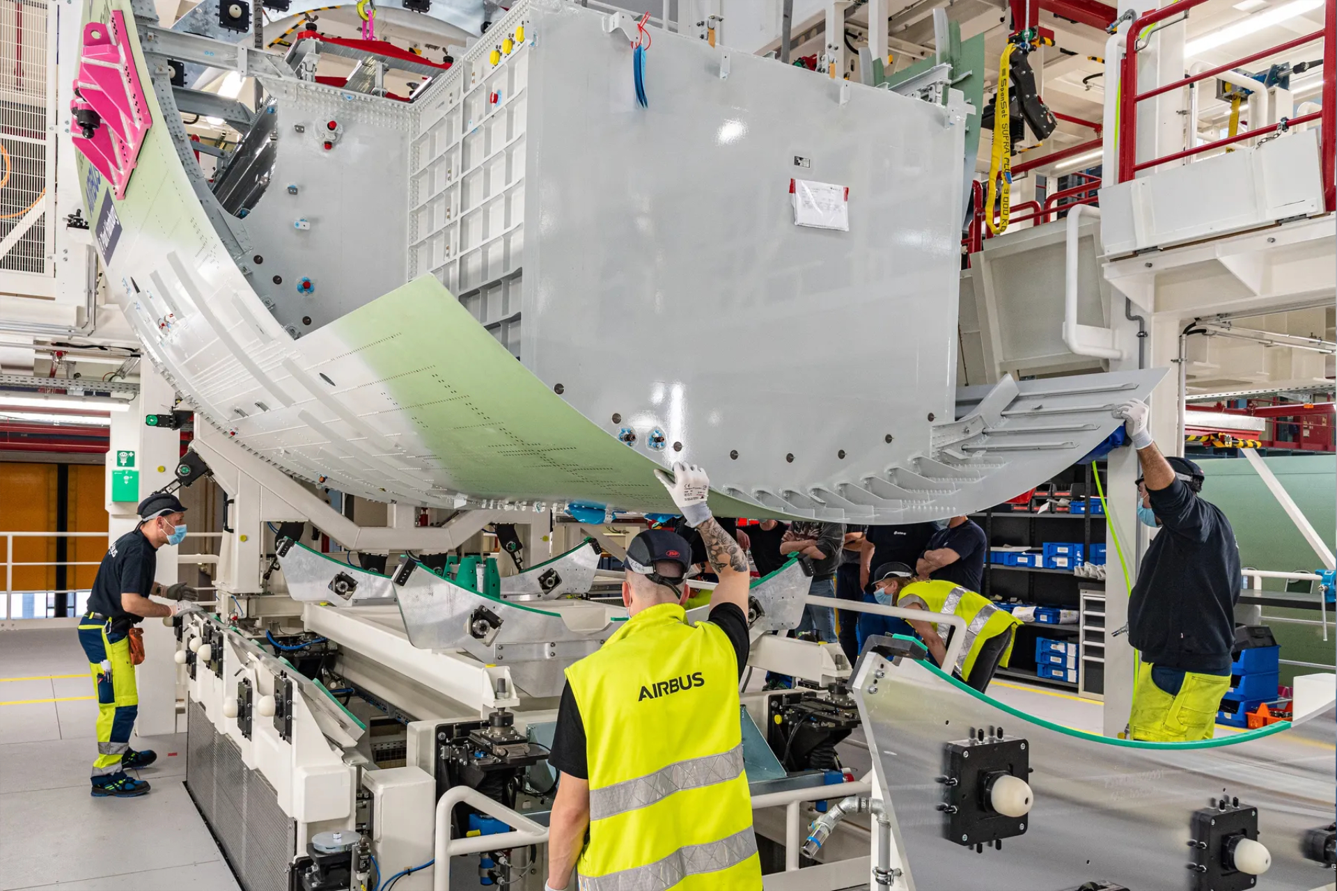 Airbus A321 Xlr Structure Fuselage Composite