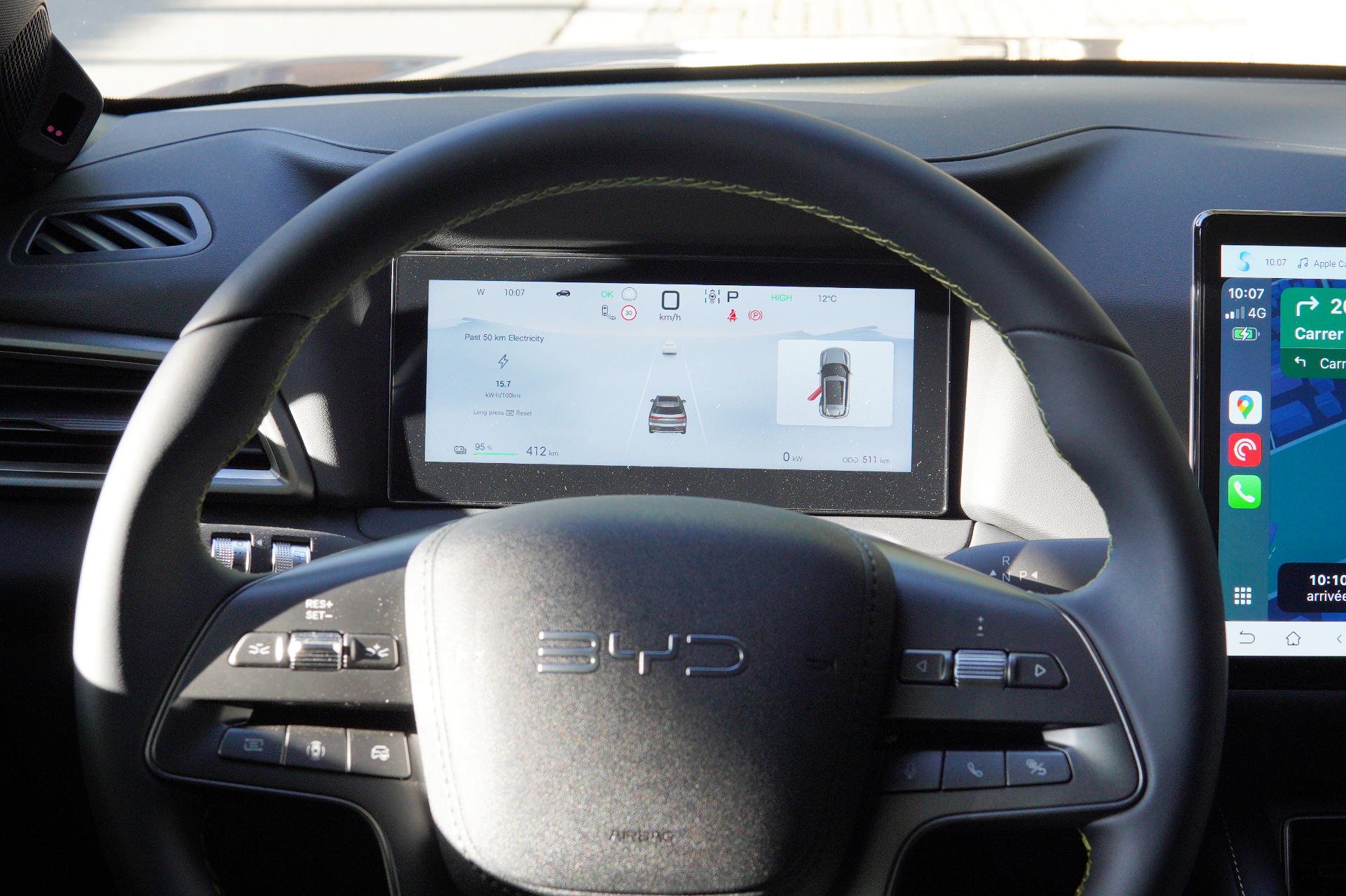 Byd Atto 2 Comfort Suv Electrique Ecran Instrumentation