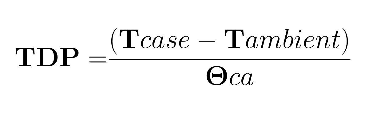 Formule Tdp 