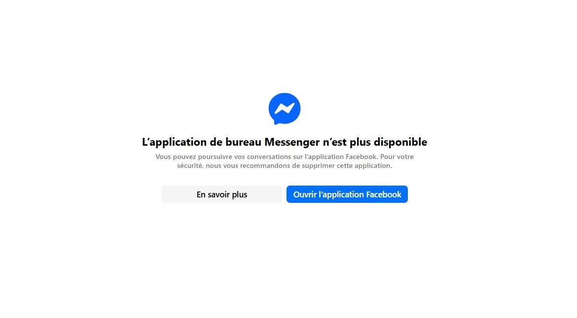Messenger Windows Fin