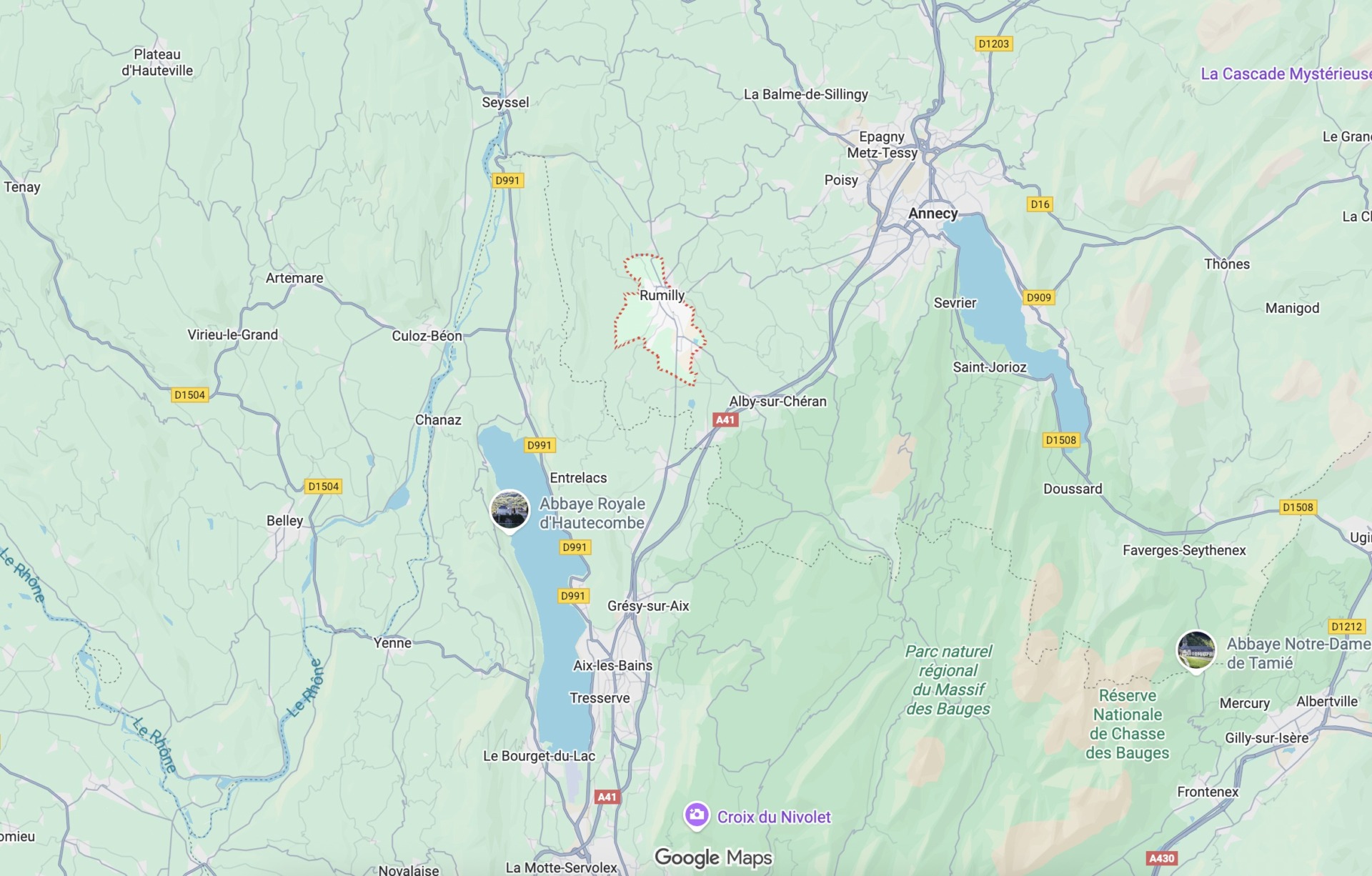 Rumilly France Communes Pfas