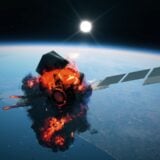 Satellite Starlink Explose Crash