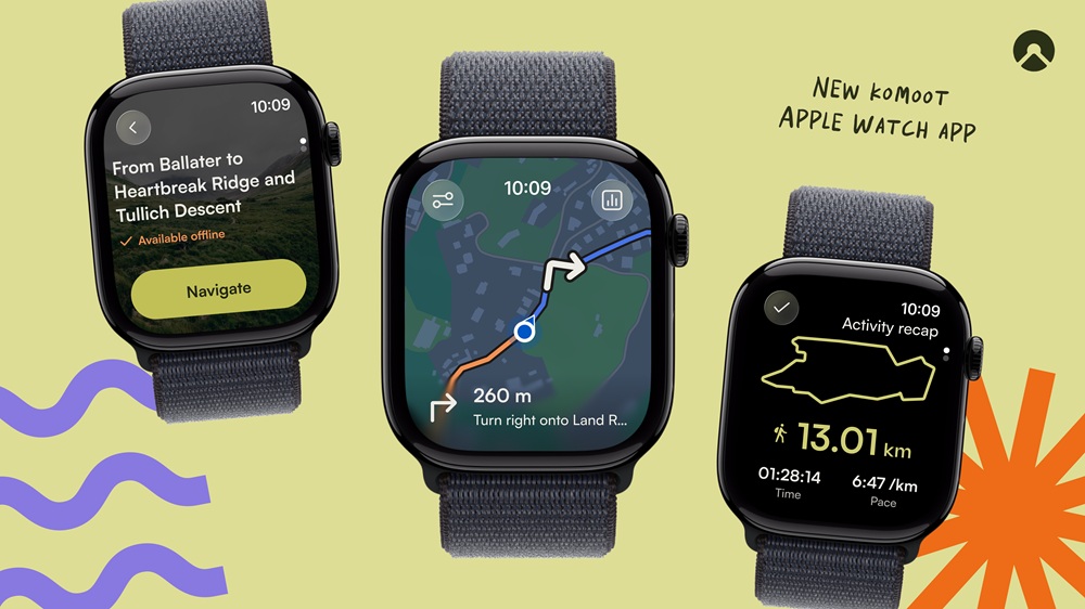 Komoot Apple Watch