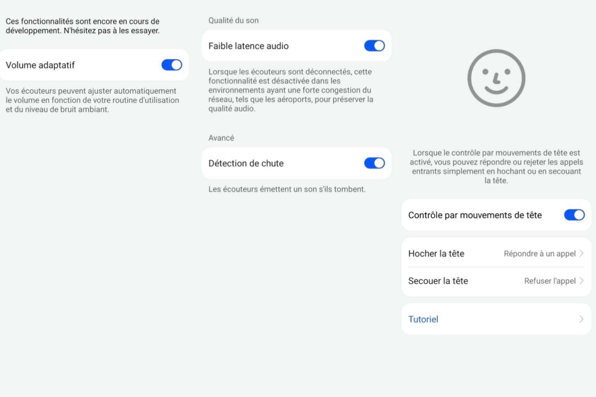Qualité Appel Huawei Freeclip 2.001