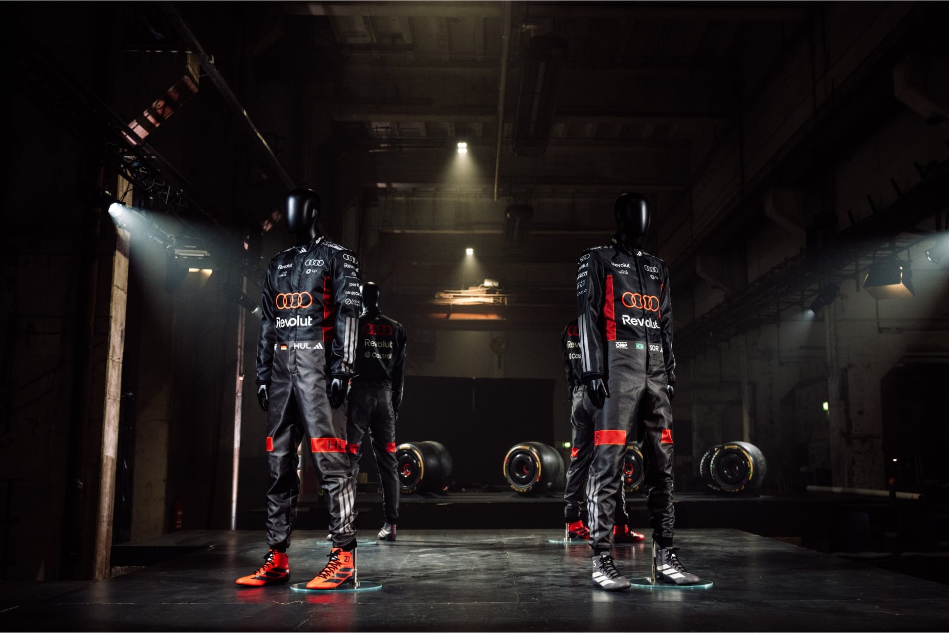 Audi Revolut F1 Pilotes