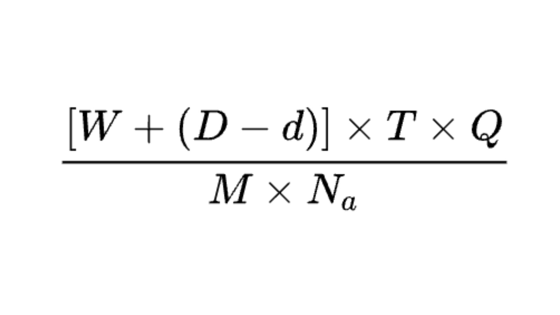 Blue Monday Equation