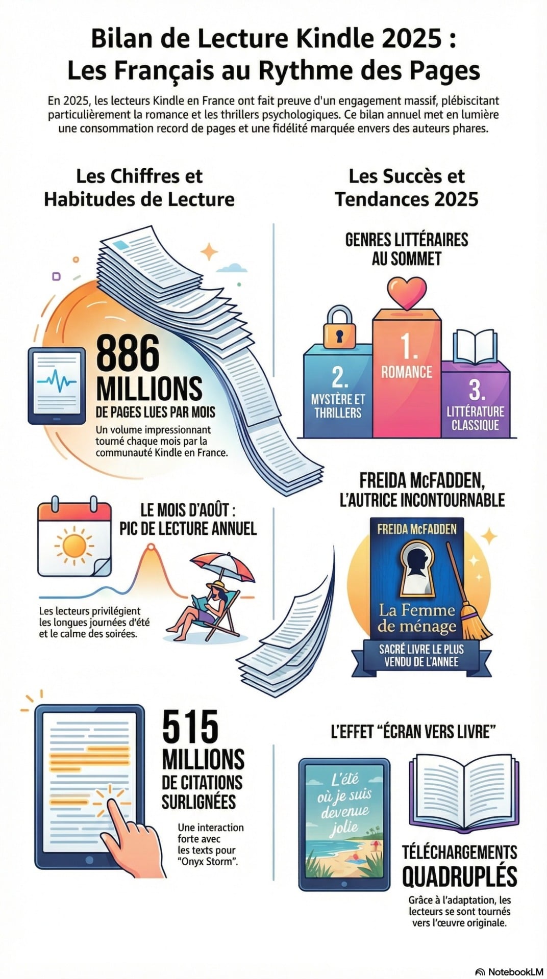 Bilan De Lecture Kindle 2025
