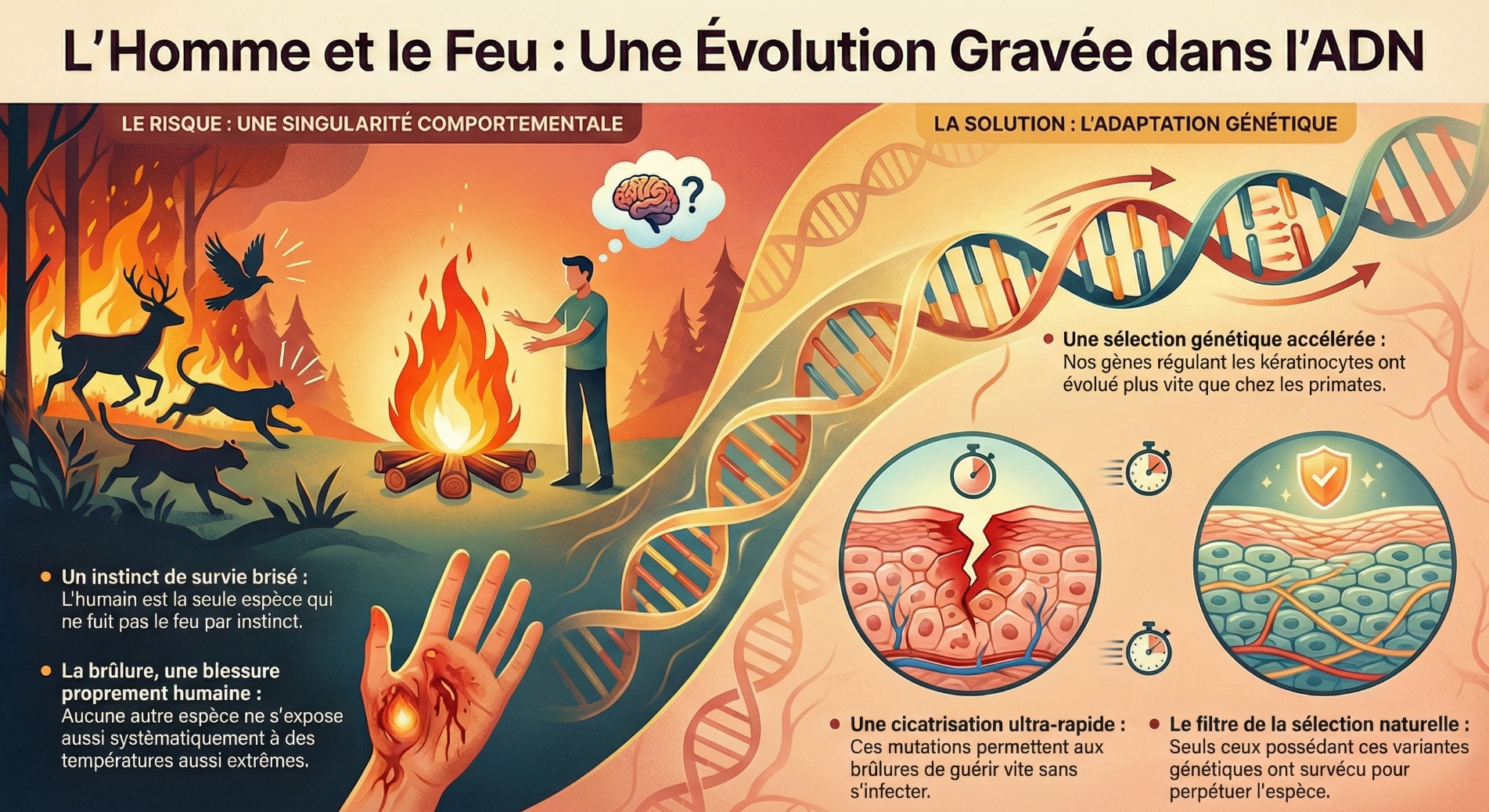 L'homme Et Le Feu