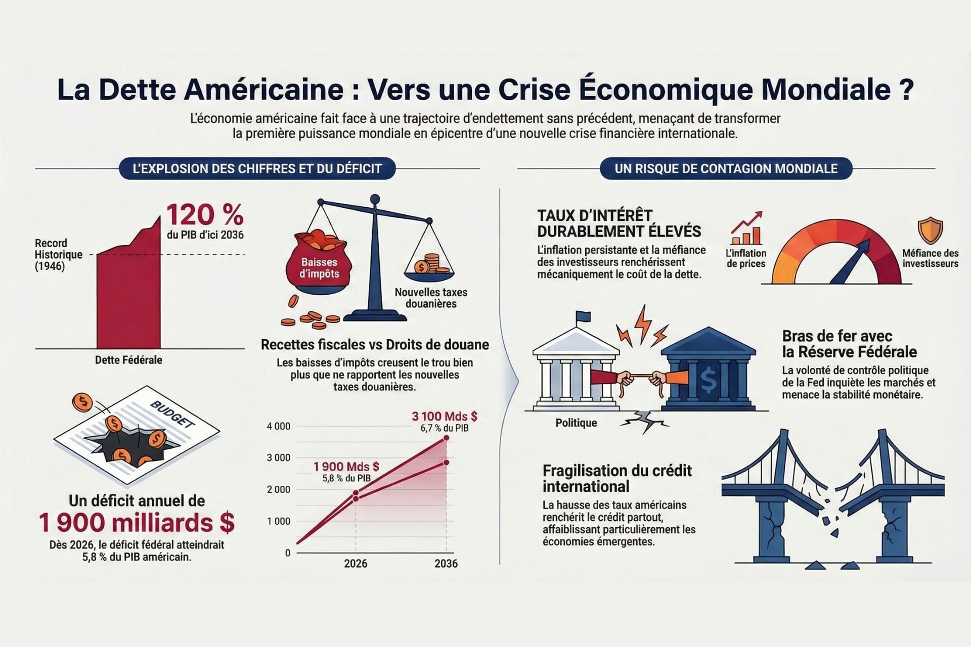 Dette Americaine Trump Crise Mondiale
