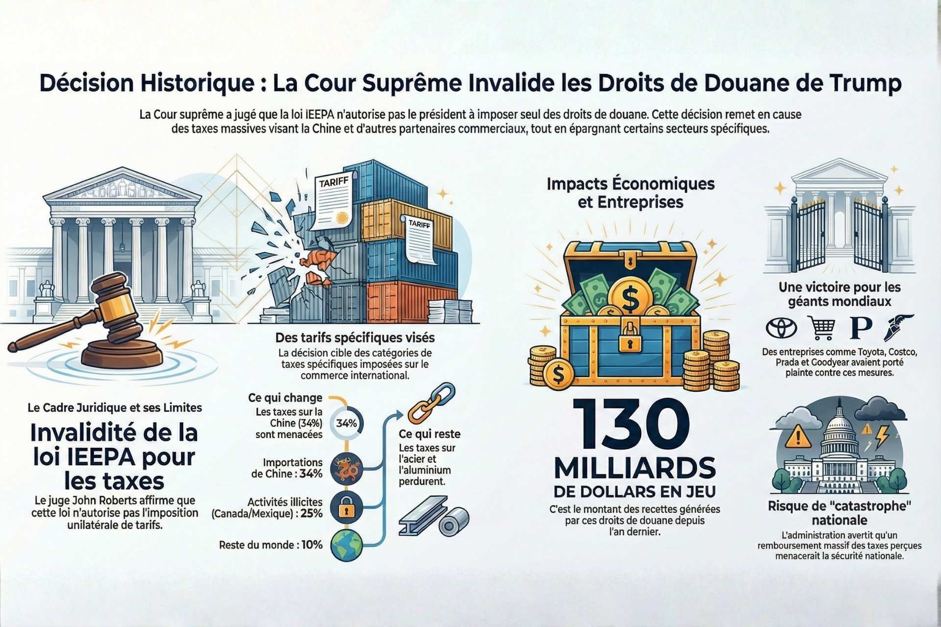 Douanes Trump Cour Supreme