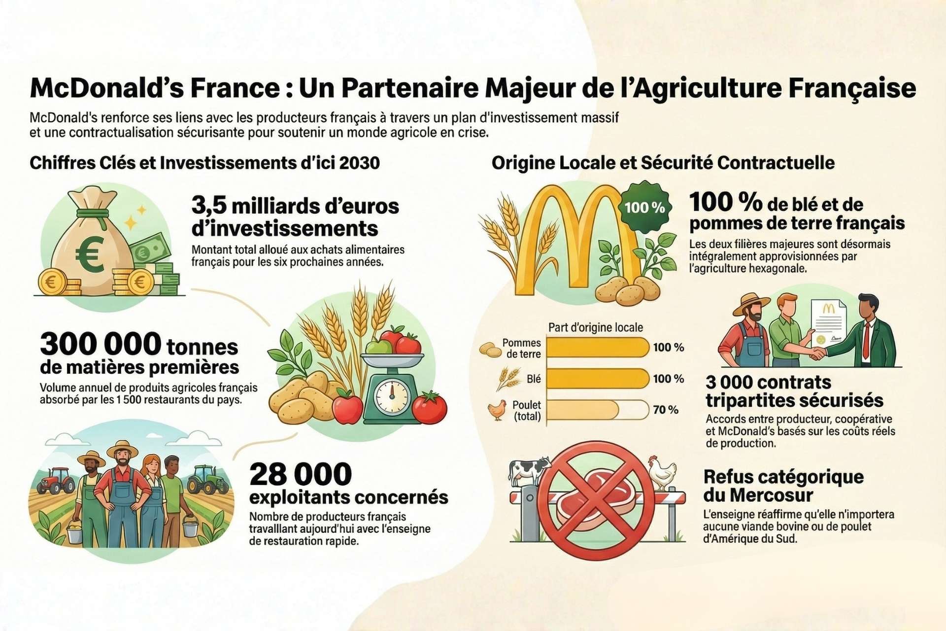Mcdonalds Agriculteurs Francais