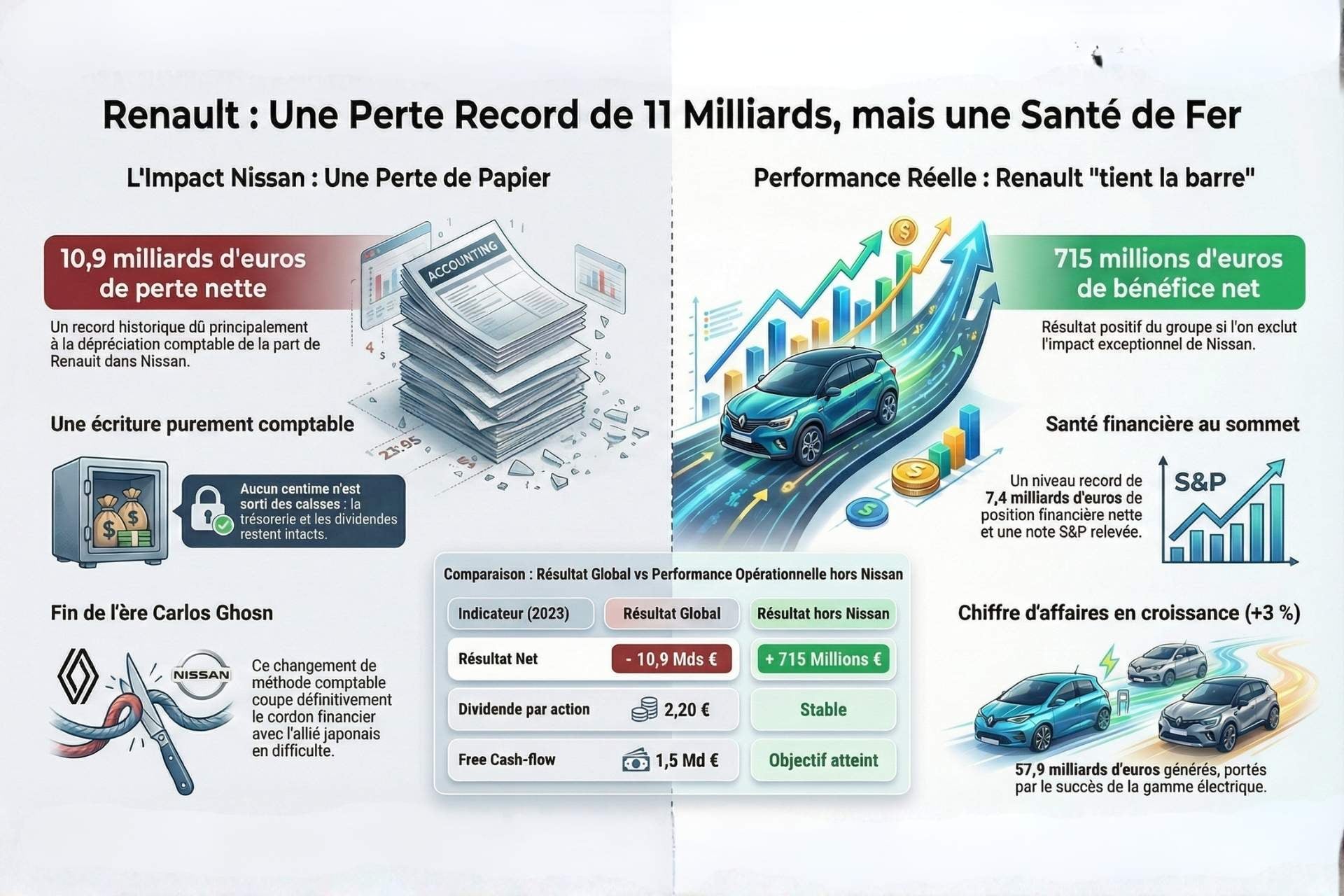 Resultats Records Renault Mais Nissan