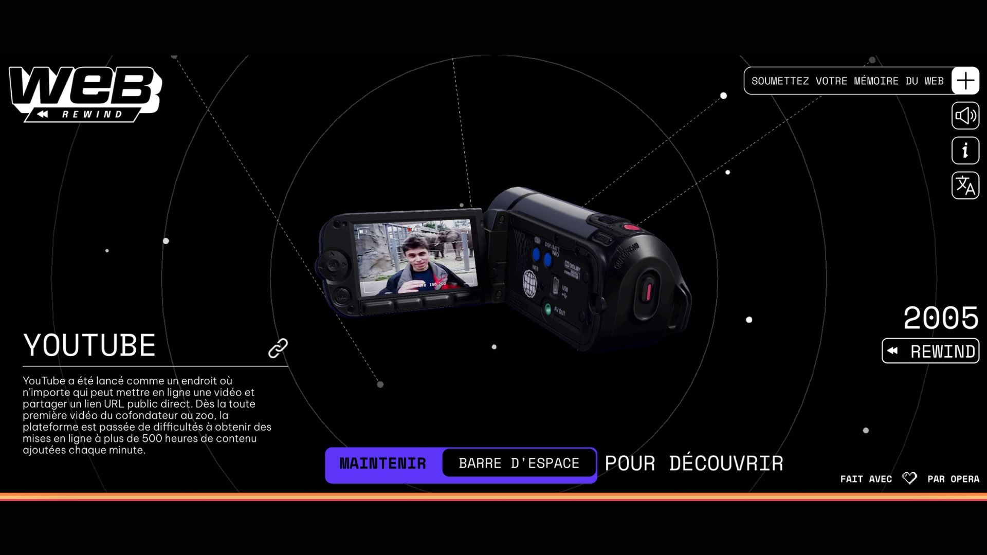 Youtube Web Rewind Opera