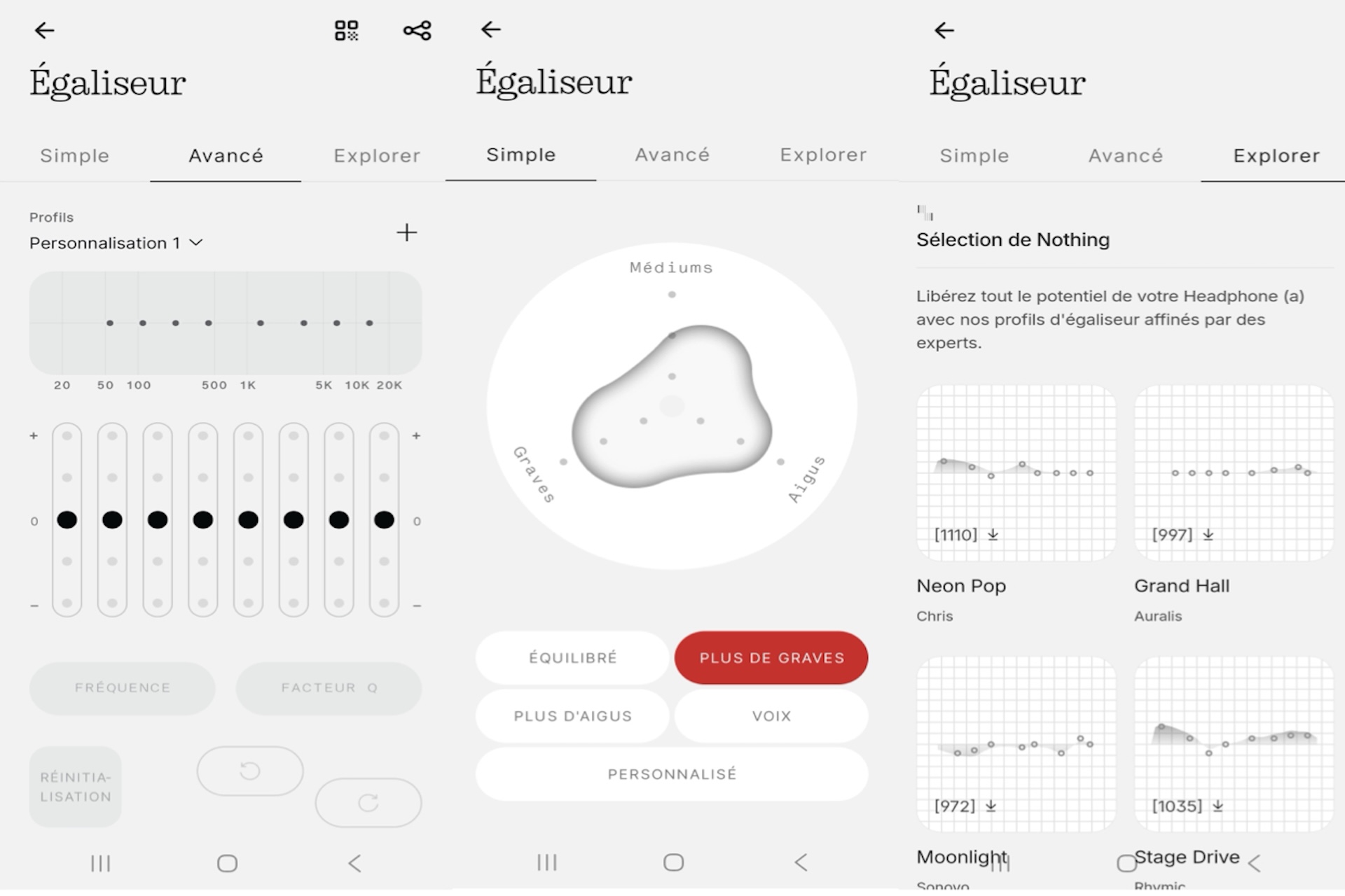Egaliseur Nothiing X.001