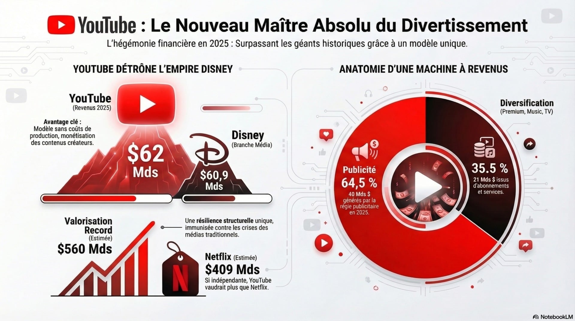 Revenus Youtube