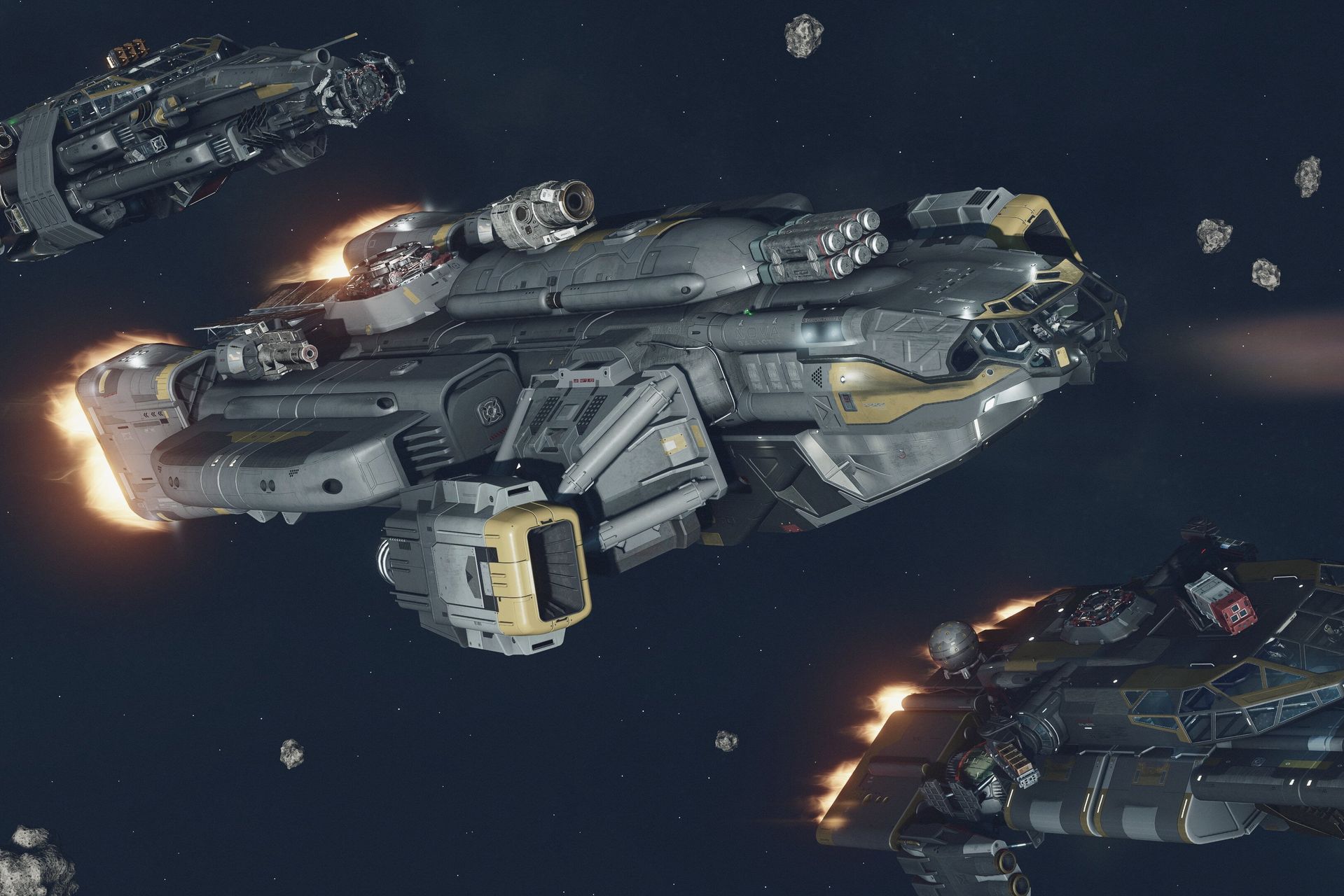 Terran Armada Screenshot New Ships