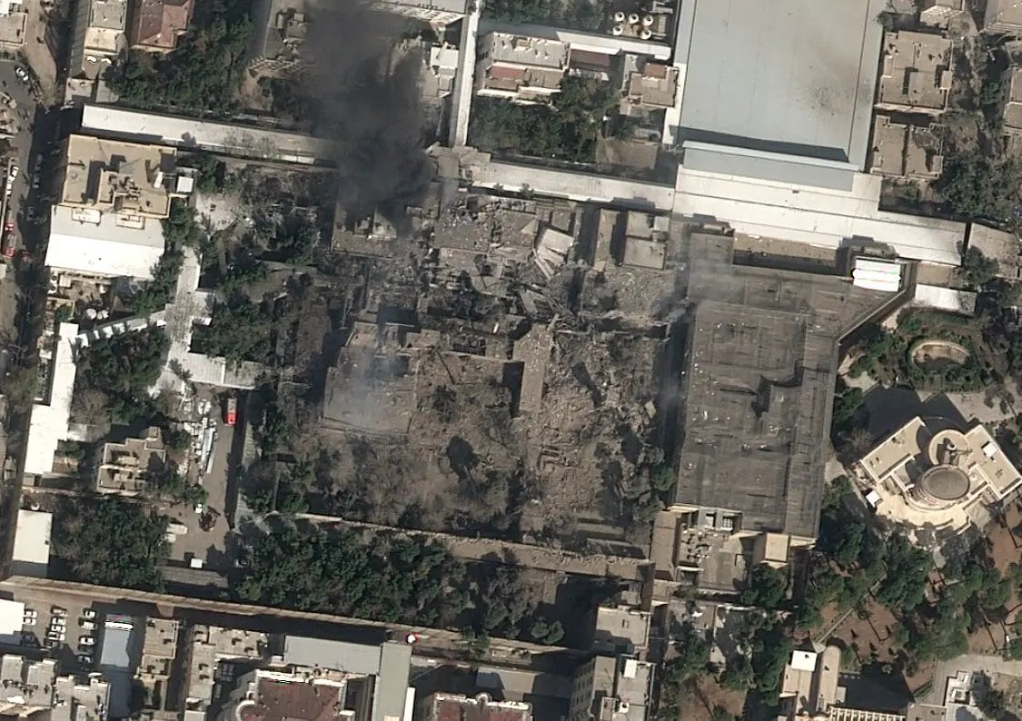 Airbus Satellite Residence Teheran Ali Khamenei Bombardement