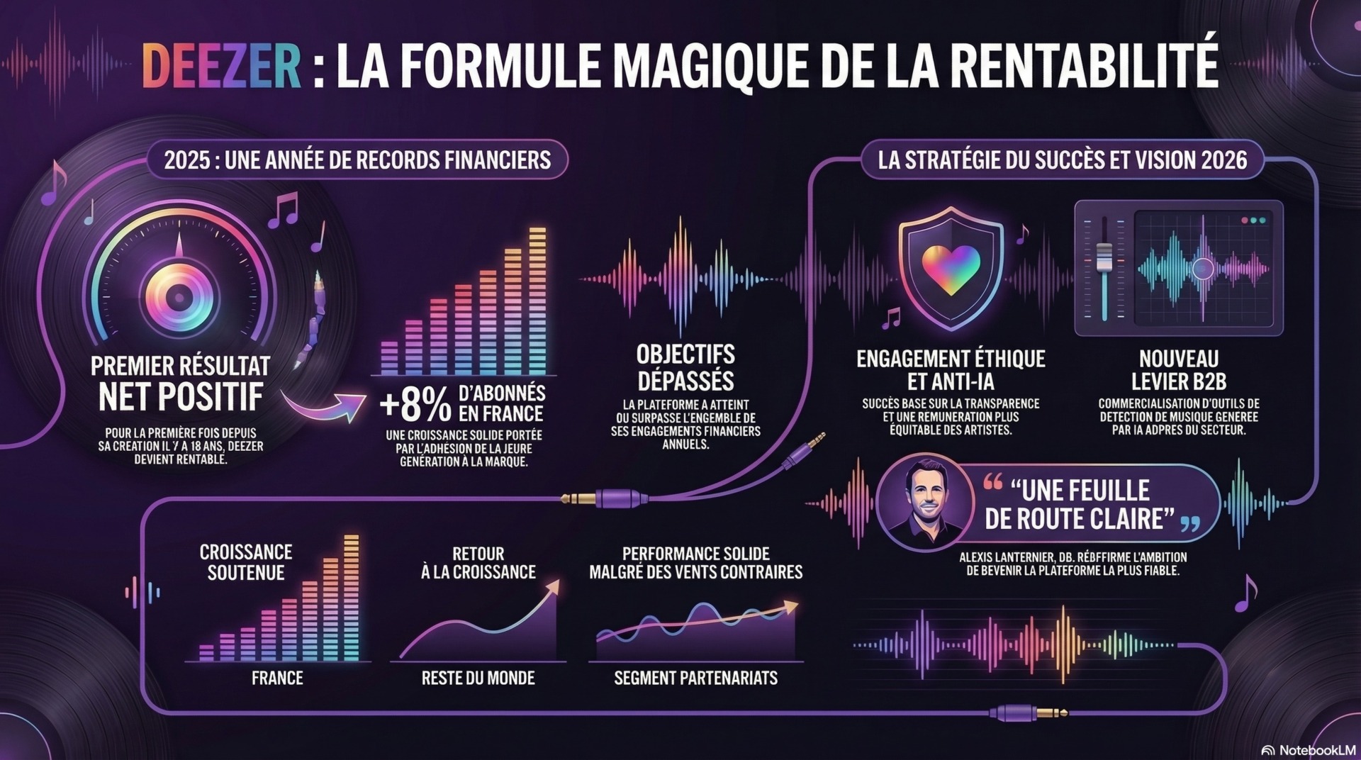 Deezer Infographie