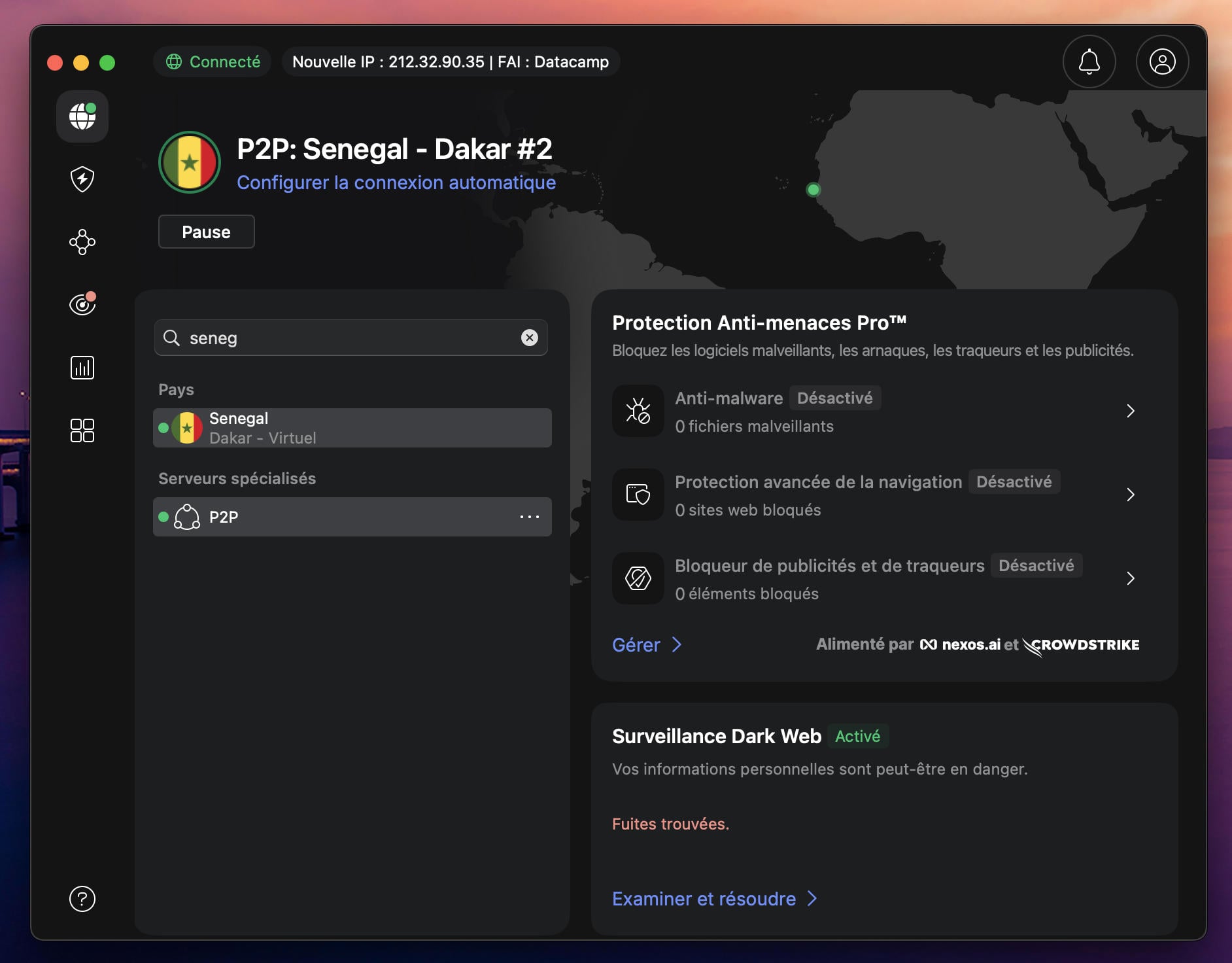 Voir Sénégal Pérou en streaming et gratuit avec NordVPN