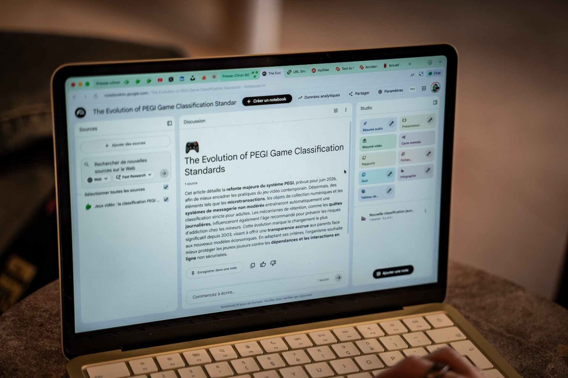 Test Macbook Neo Intelligence Artificielle
