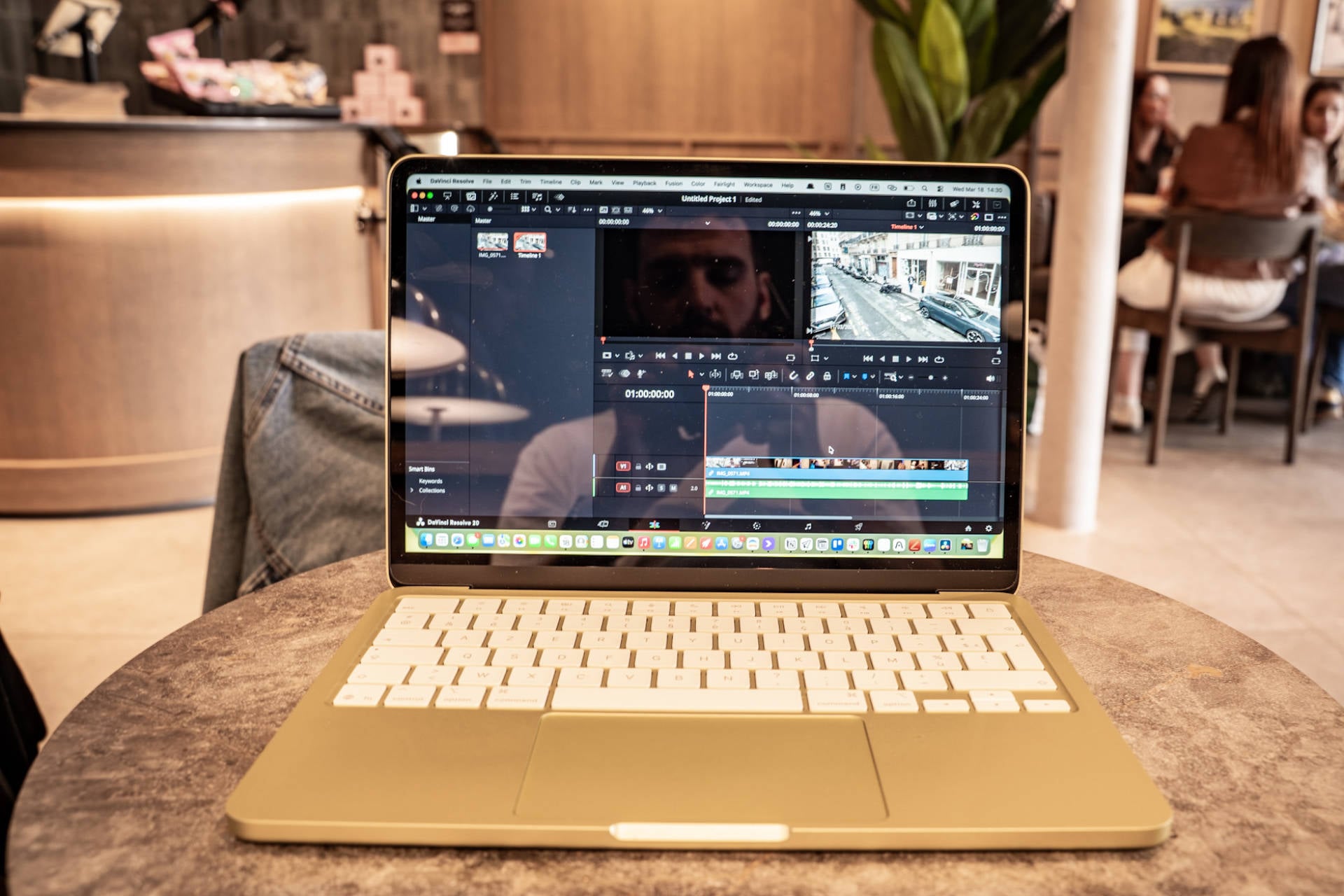 Test Macbook Neo Montage