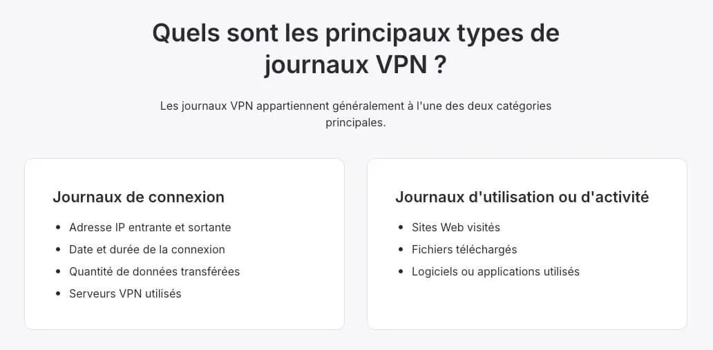 Details Des Logs