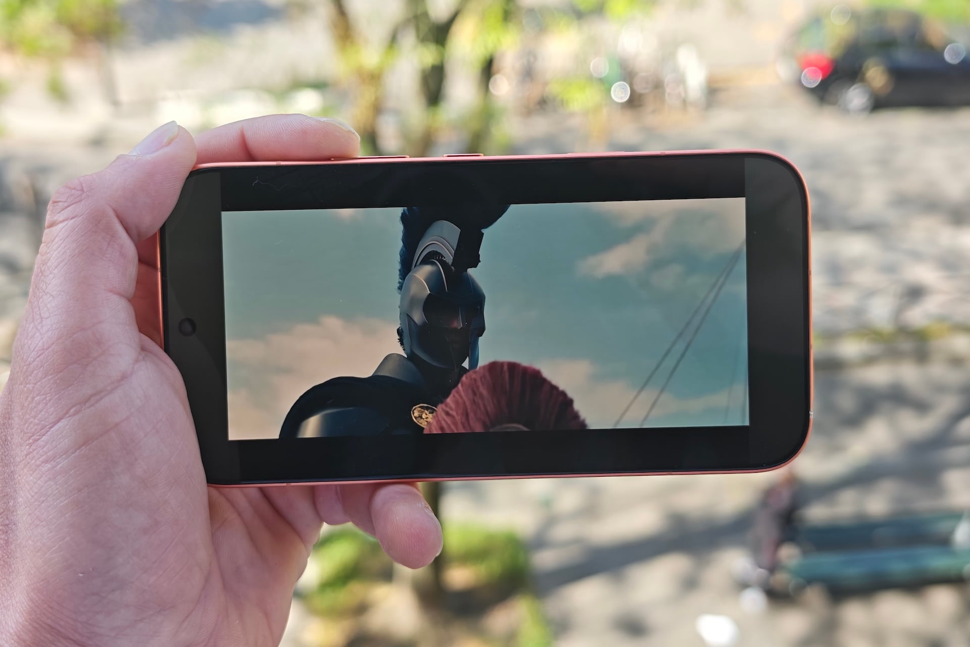 Honor 600 Copie iPhone 17 Pro Test Écran Lumineux Extérieur