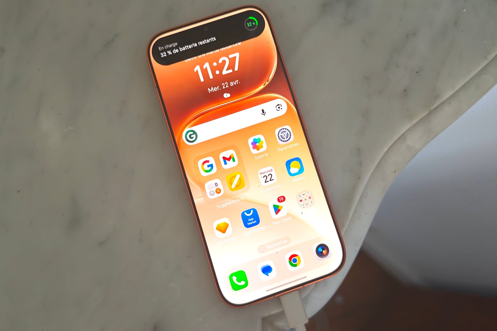 Honor 600 Excellente Batterie