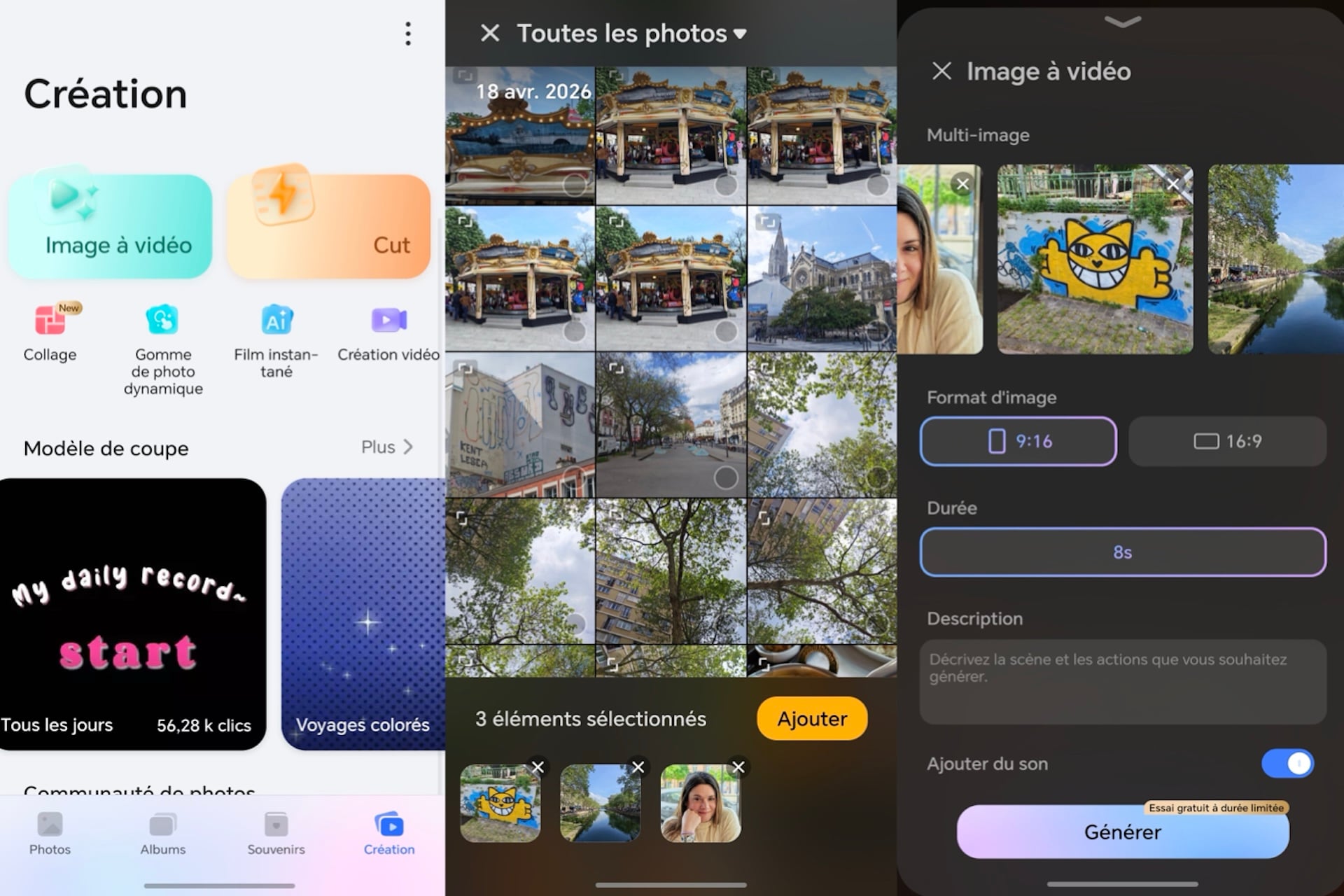 Honor 600 Transformer 3 Images En Vidéo 8 Secondes.001
