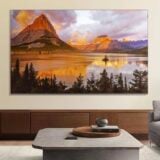 TV TCL 98T8C dans un salon