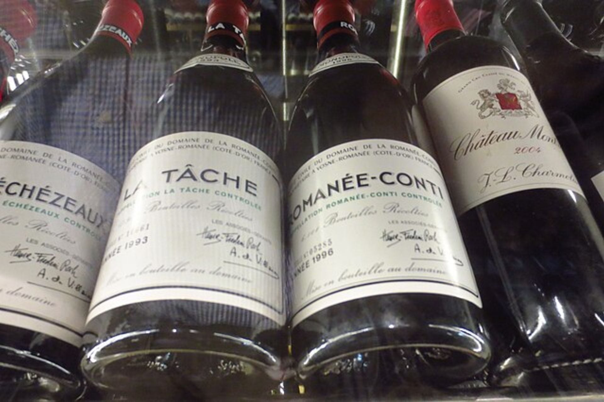 Bouteilles Vins Romanee Conti