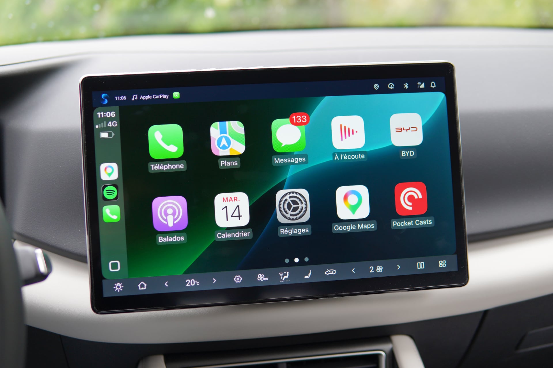 Byd Atto 2 Comfort Essai Ecran 12 Pouces Carplay