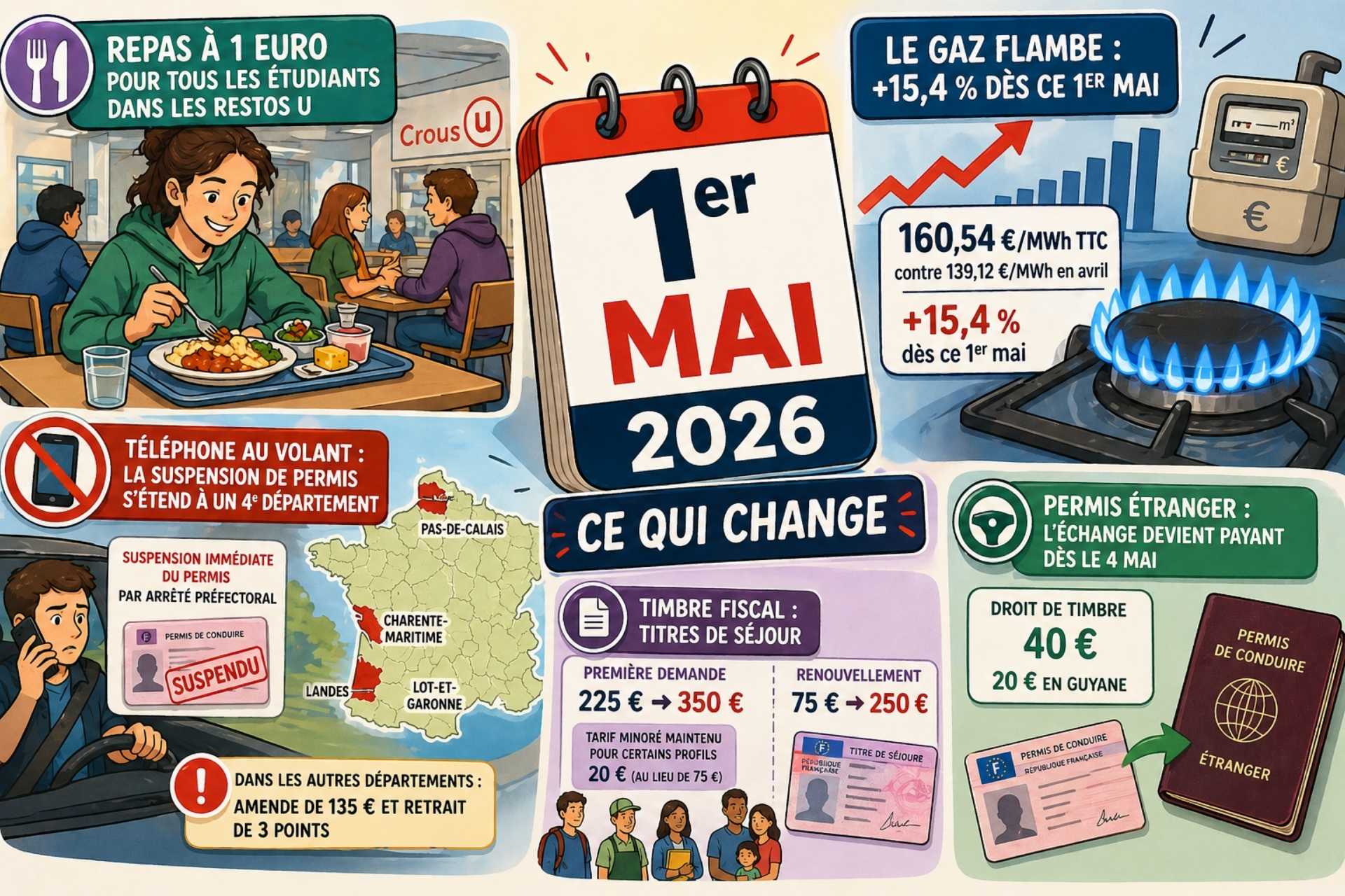 Changements Mai 2026