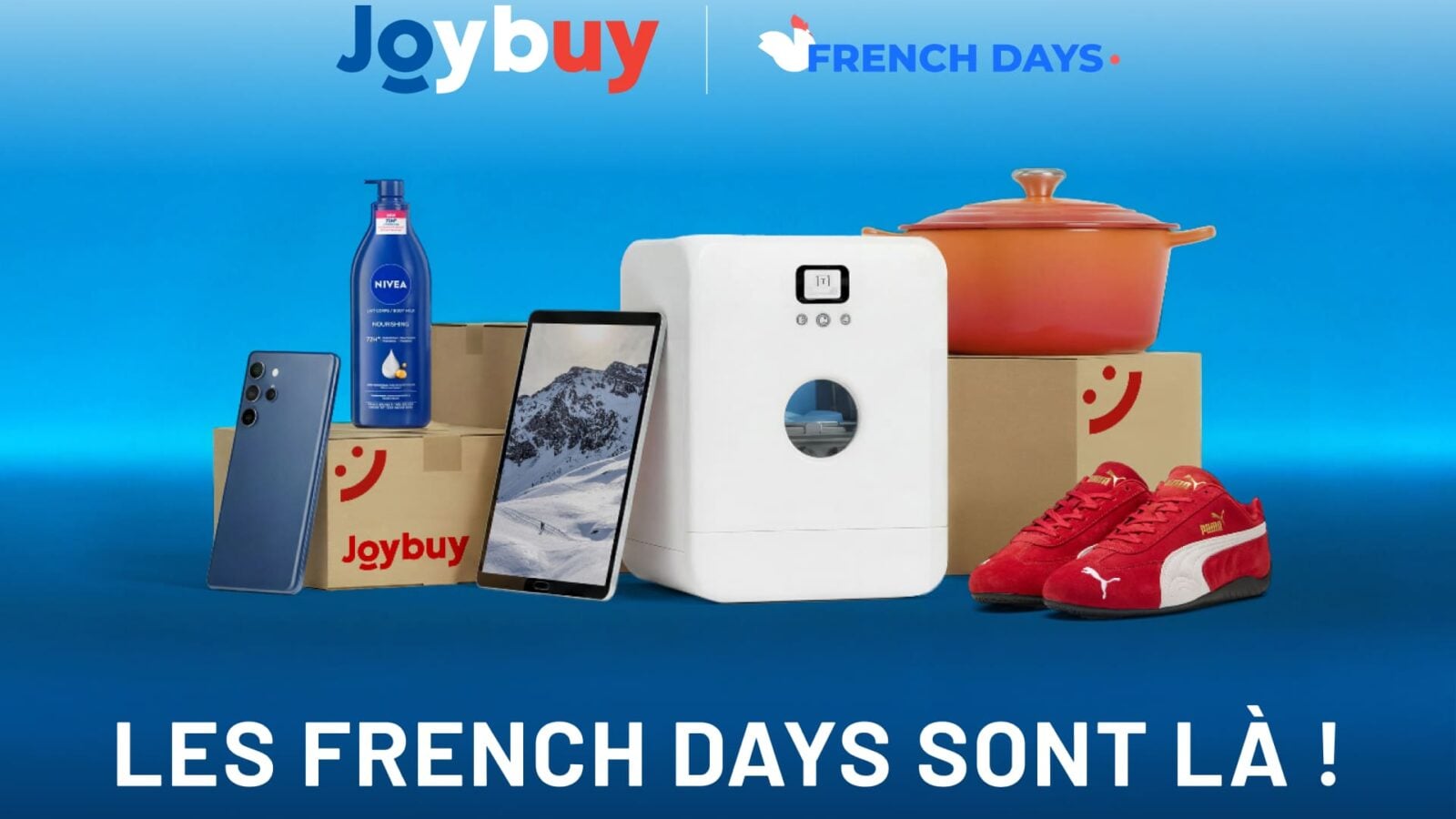 French Days : les 4 meilleures offres high-tech à ne pas manquer sur Joybuy